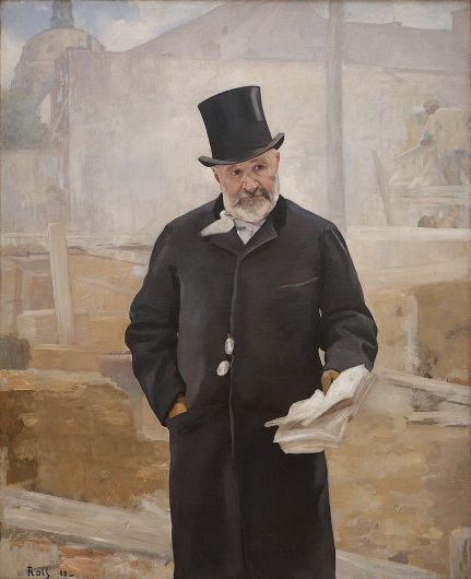 Ж.-Ш. Альфанд. Худ. А. Ролл, 1888 г., музей Малого Дворца, Париж, Франция