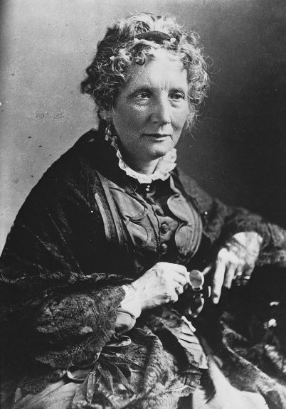 Гарриет Бичер-Стоу. Фото 1870-е 