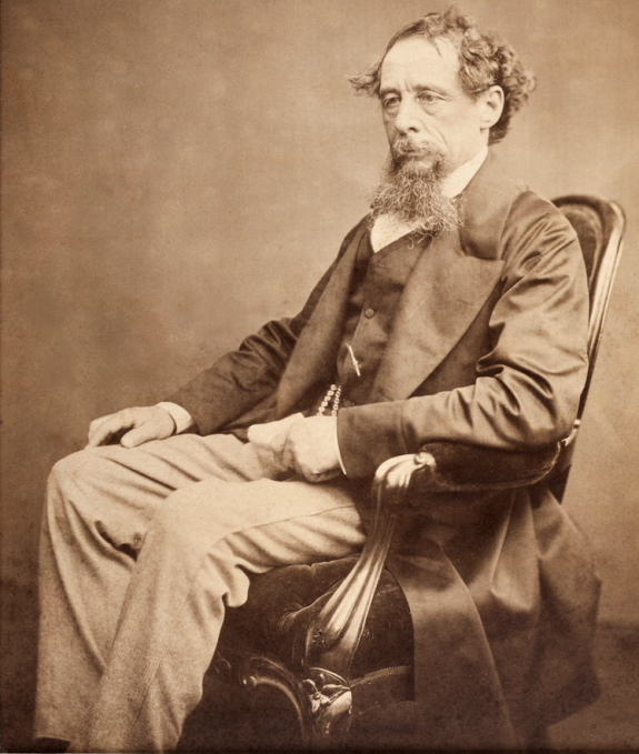 Чарльз Диккенс. Фото 1860-е гг.