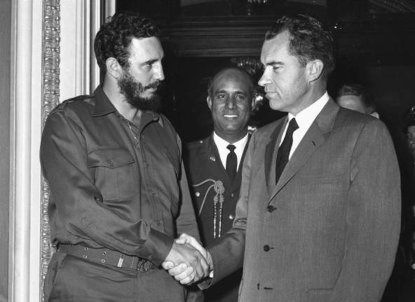 Кастро и Никсон