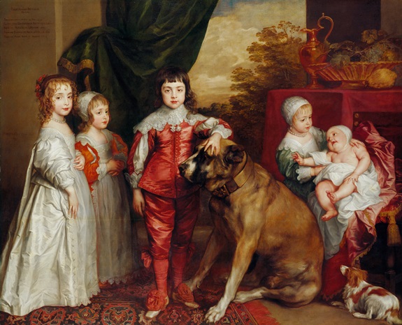 The five eldest children of Charles I