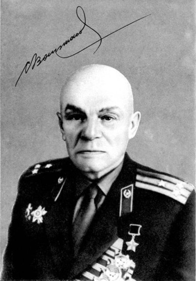 Генерал С. Ваупшасов. Фото 1960-е гг.
