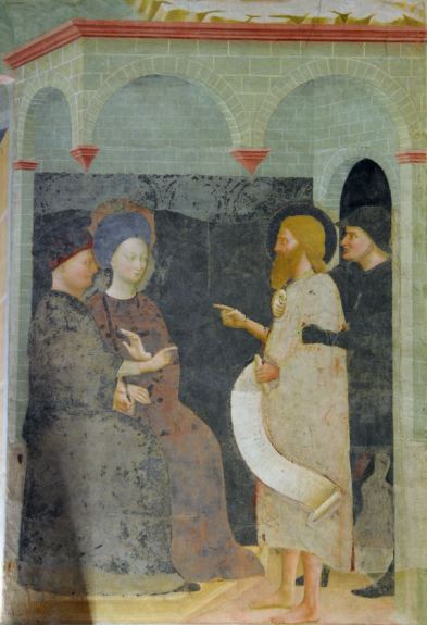 фреска Иоанн Креститель