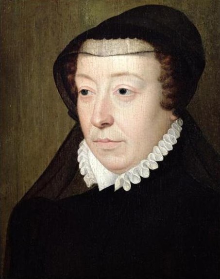 Екатерина Медичи. Худ. Ф. Клуэ. Около 1560 года