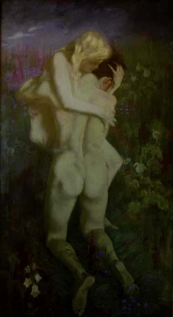 Тристан и Изольда, худ. А. Констенобль, 1900 г.