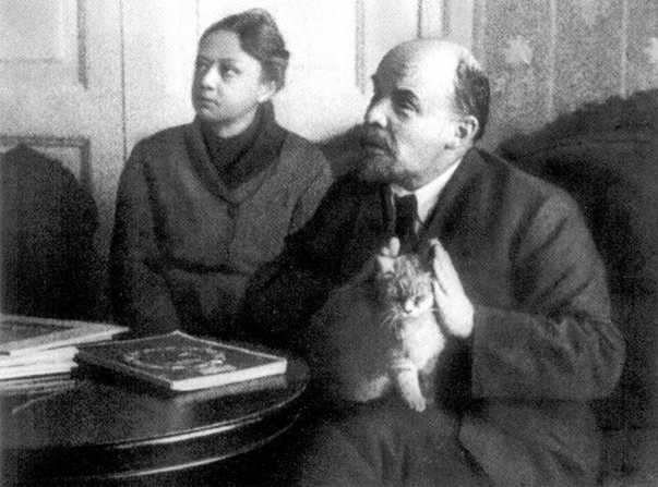Ленин в Кремле. Фото 1920 г.