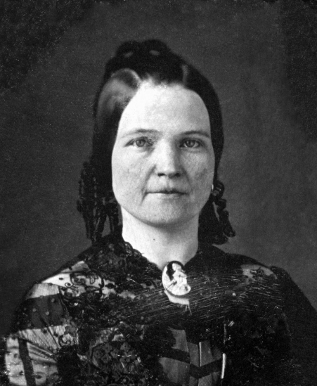 Мэри Тодд, супруга Линкольна. Фото: 1846 г.