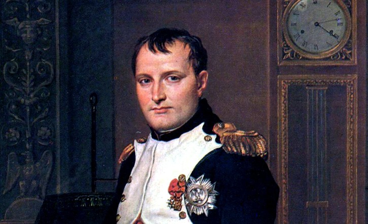 Император Наполеон в своём кабинете в Тюильри. Худ. Давид, 1812