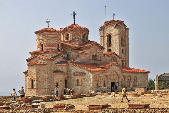 Орхидский (наст. Пантелеимонов) монастырь. Северная Македония