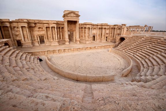 Римский театр в Пальмире до разрушения. Credit: seb001 / Shutterstock.com