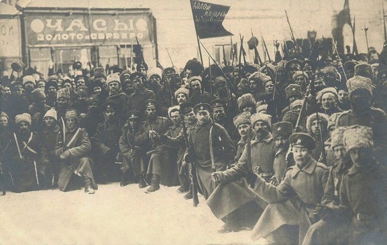 Петроград, Литейный проспект, февраль 1917