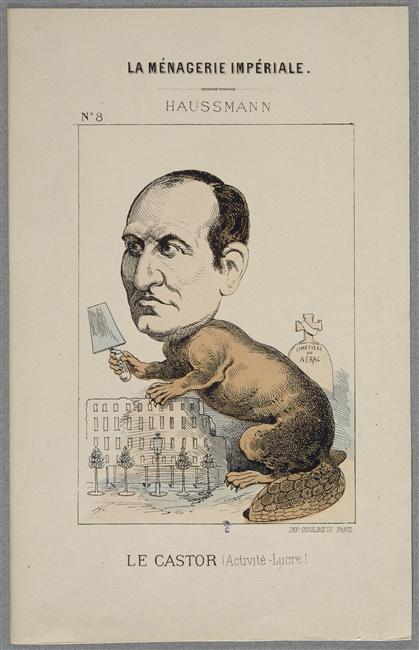 Этот шарж известного карикатуриста Поля Адоля – один из серии карикатур под названием «Имперский зверинец, включающий жвачных, амфибий, хищников и других пожирателей бюджета, которые грызли Францию в течение 20 лет», вышешей в 1871 г. в издательстве Кулбеф.