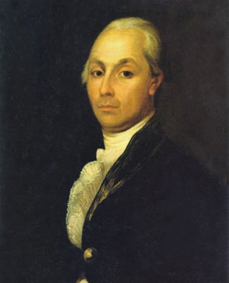 Портрет А. Н. Радищева. Неизв. художник. Ок 1790 г.