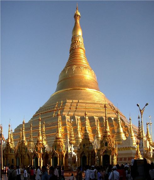 Пагода Шведагон в Янгоне