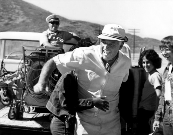 Стэнли Крамер на съемках фильма «Благослови зверей и детей». Фото 1971 г.