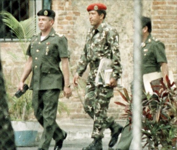Уго Чавес во время переворота