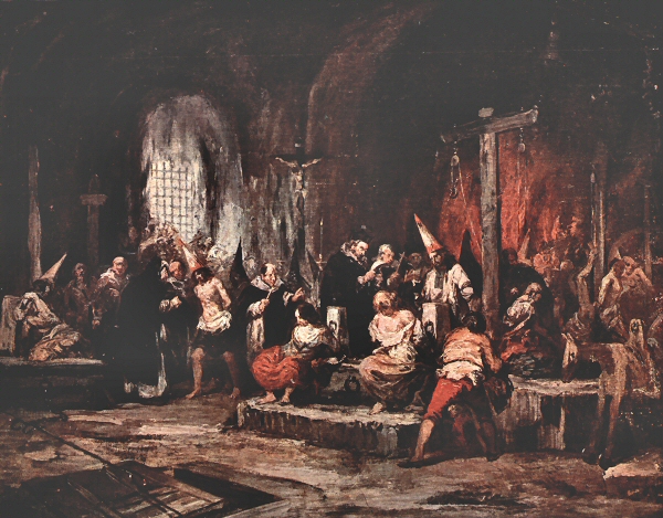 Веласкес. Сцены Инквизиции, 1851 г., Лувр, Париж, Франция
