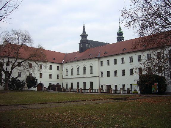 Августинское аббатство Святого Томаша в Старе Брно, Чехия, где жил и работал Мендель