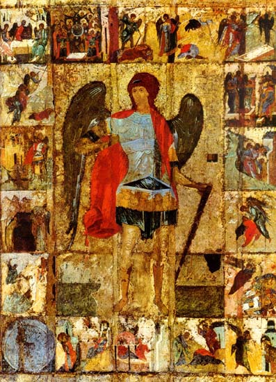 икона Архангел Михаил в деяниях