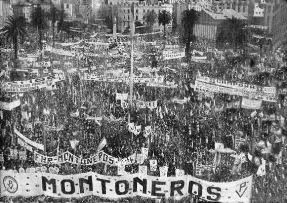 демонстрация Монтонерос