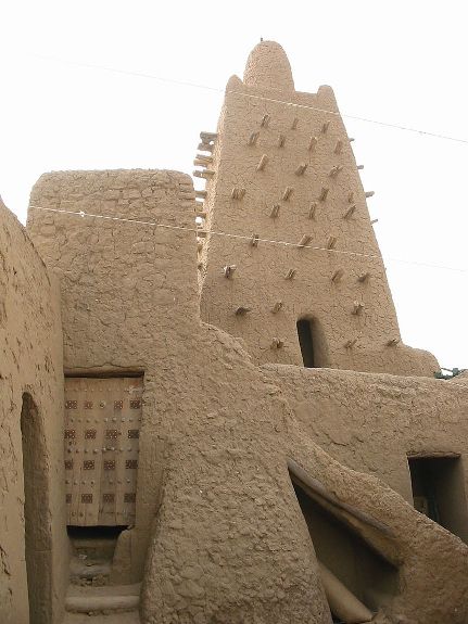 Джингереберская соборная мечеть, построенная в 1327 г. Томбукту, Мали
