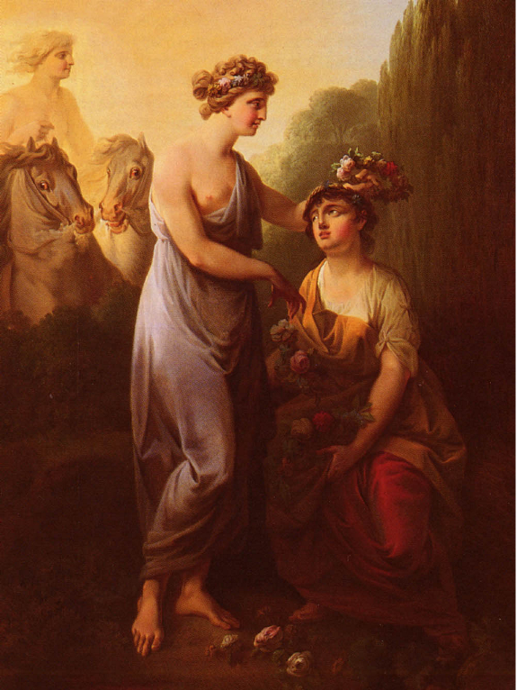 Флора и Церера. Худ. К. Лоренцен, ок. 1790-х гг.
