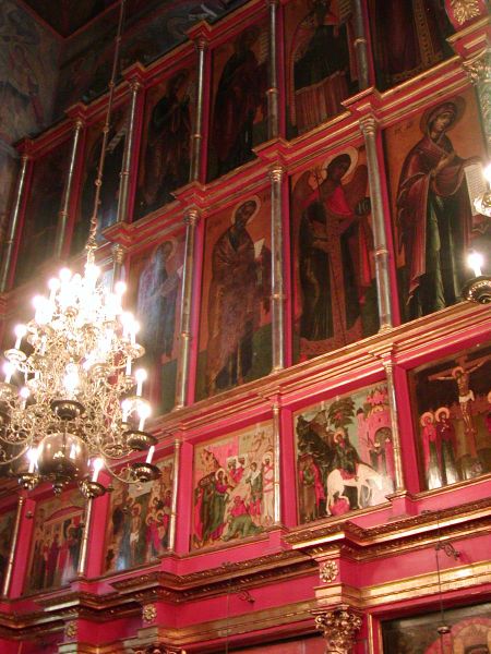 иконостас Архангельского собора
