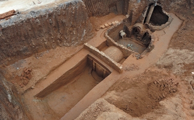 Гробница воина. Эпоха Троецарствия (220 г. до н. эю)