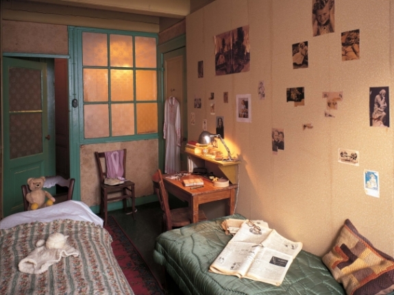 Комната в доме Анны Франк. Амстердам