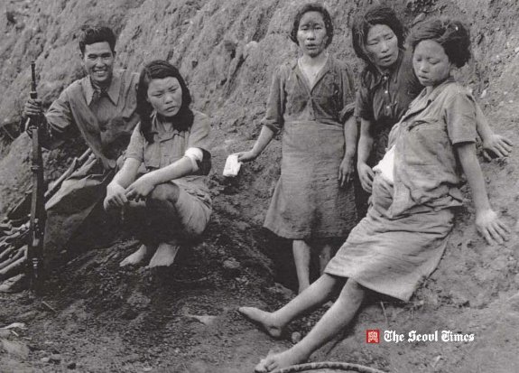 Корейские "женщины для утешений". Фото 1940-х гг.