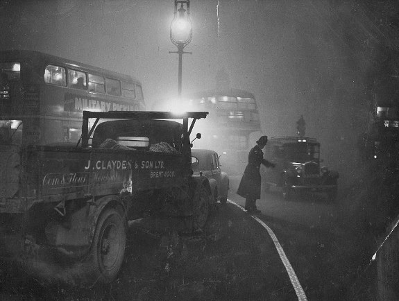 Лондон во время Великого смога