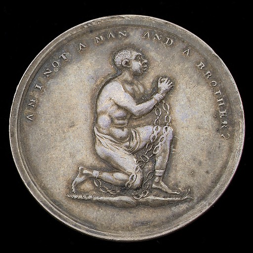 Медаль с лозунгом аболиционистов