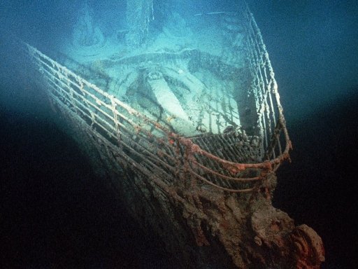 затонувший Титаник