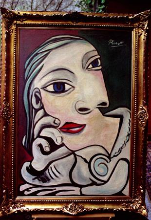 Пикассо "Голова женщины"