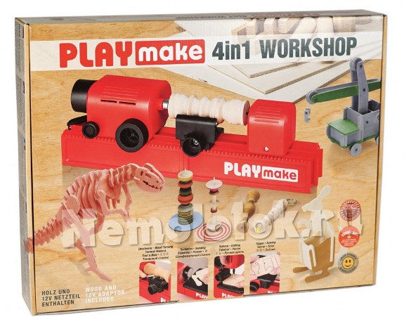 Конструктор Playmake в красочной упаковке, которую приятно взять в руки