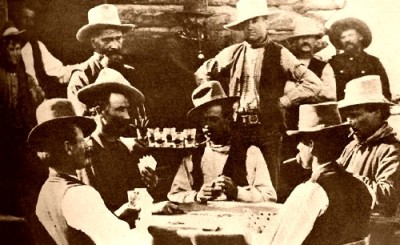 игра в покер. фото 1882 г.
