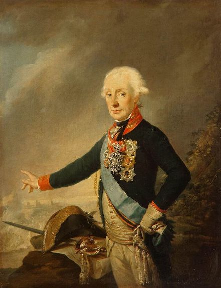 Портрет фельдмаршала графа А. В. Суворова. Худ. Й. Крейцингер, 1799 г., музей Эрмитаж, Санкт-Петербург