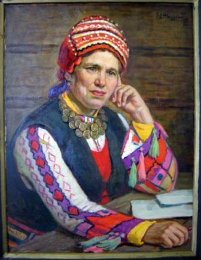 портрет Люлякиной
