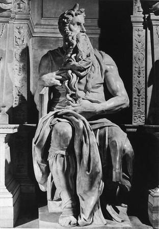 статуя Моисея работы Микеланджело