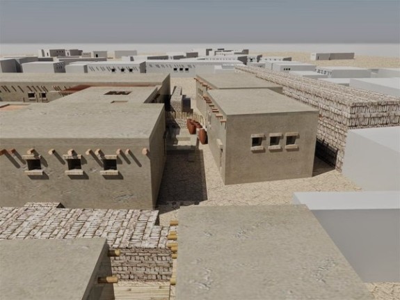 Реконструкция древнеегипетских жилищ