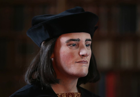Реконструкция головы Ричарда III. Сopyright Richard III Society