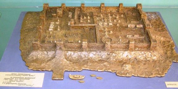 Реконструкция крепости Саркел (Белая Вежа)