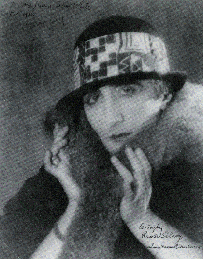 Эроз Селави. Фото Мэн Рэй, 1921