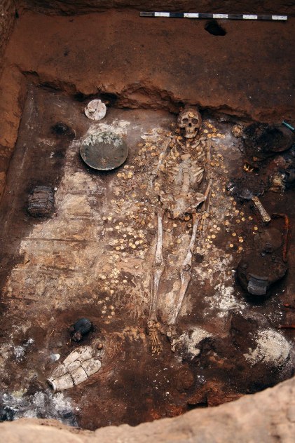 Общий вид сарматского могильника в Филипповке