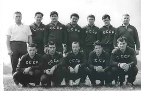Сборная команда СССР по дзюдо на Олимпиаде в Токио. 1964 г.