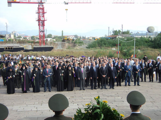 Празднование 20-летия дня независимости Нагорно-Карабахской республики