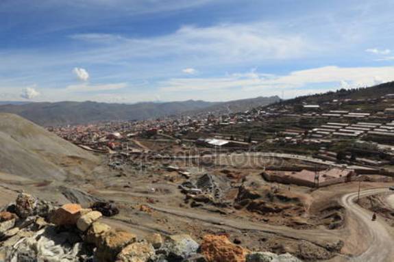 Серебряные рудники близ Потоси, Боливия. Наши дни