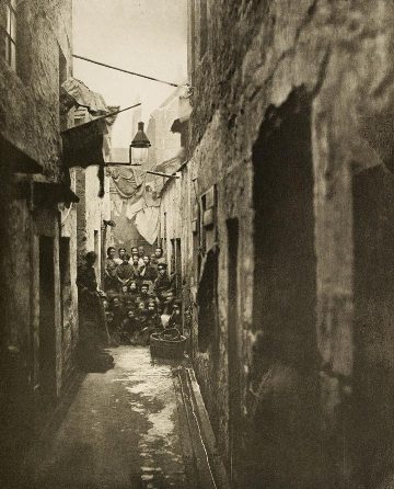 Хай стрит, Глазго, тупик № 18, фотограф Т. Аннан, 1868 г.