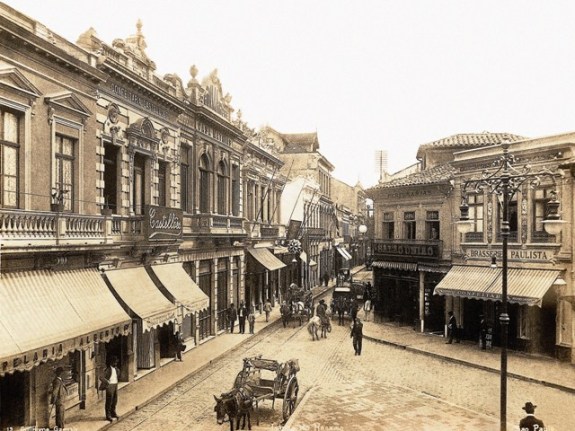 Центр Сан-Паулу. Фото: 1900 г.