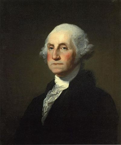 Портрет Д. Вашингтона, худ. Г. Стюарт, 1797, Художественный институт Кларка, Уильямстаун, Массачусетс, США